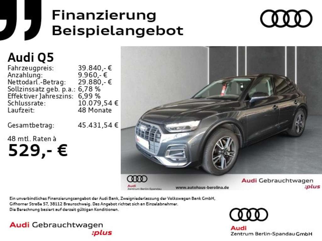 Audi Q5 2022 Hybride Benzine