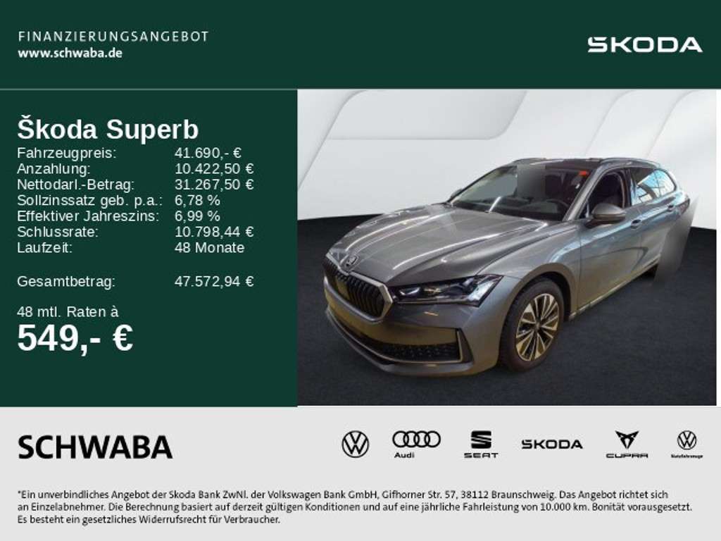 Skoda Superb 2025 Diesel