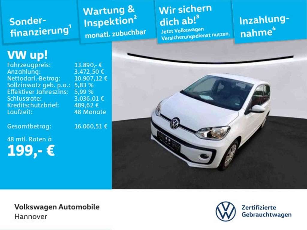Volkswagen up! 2022 Benzine