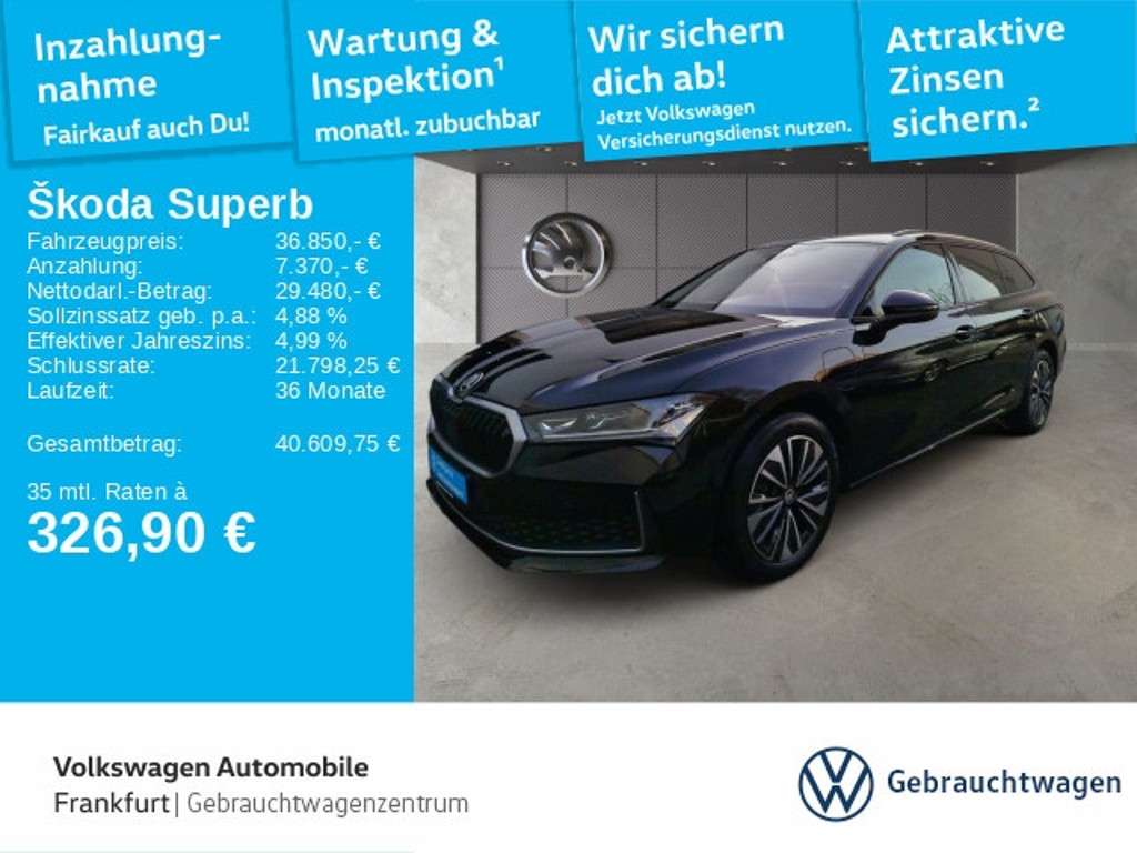 Skoda Superb 2024 Hybride Benzine