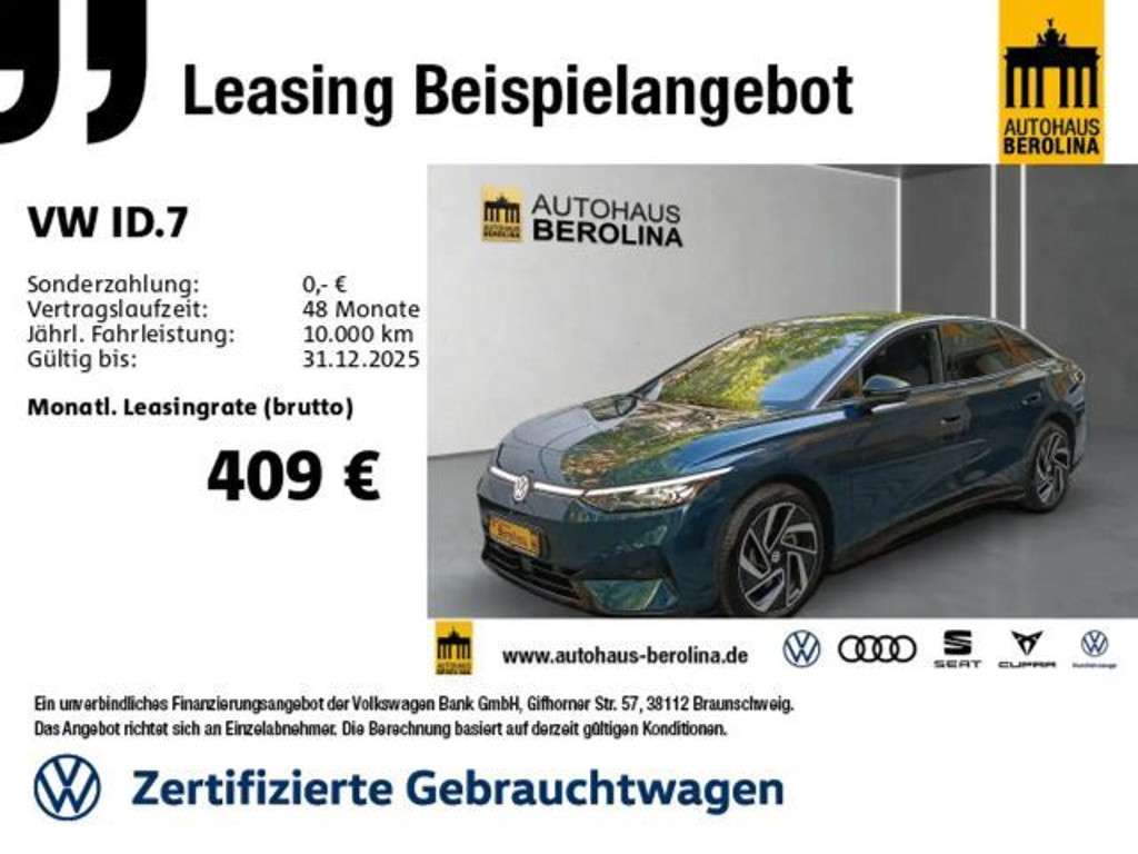 Volkswagen ID.7 2025 Elektrisch
