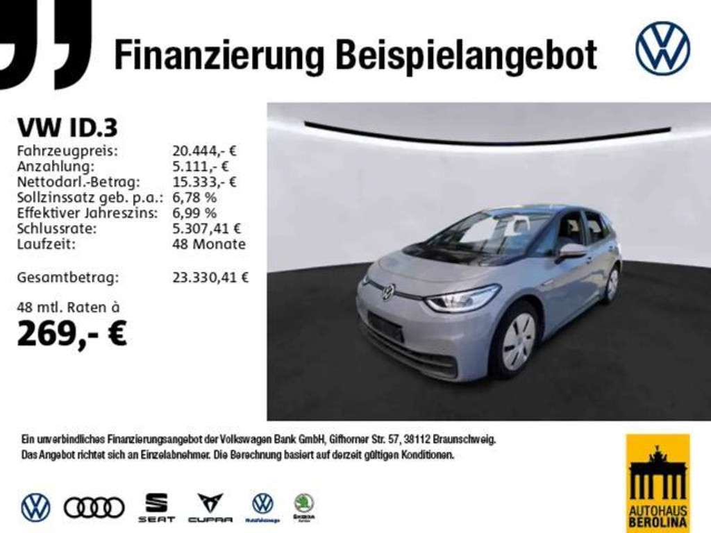 Volkswagen ID.3 2021 Elektrisch