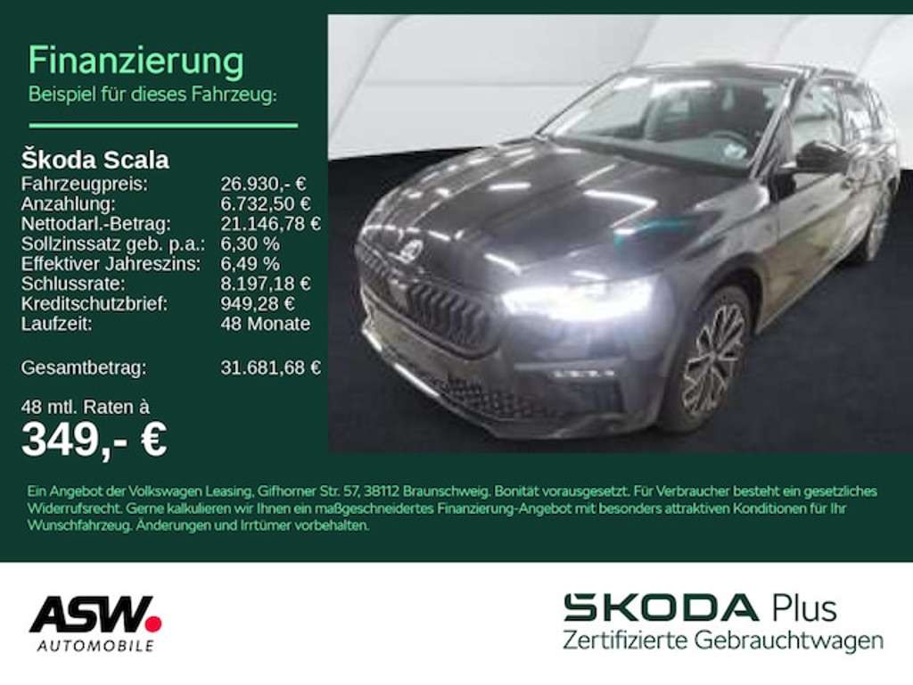 Skoda Scala 2025 Benzine