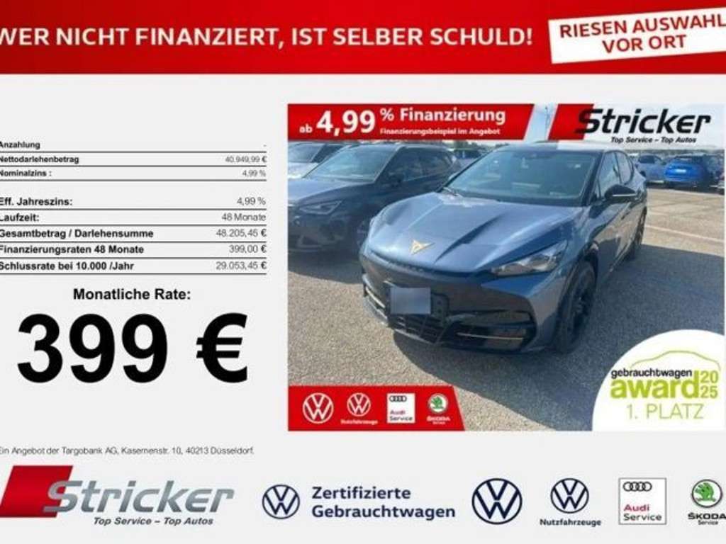 Cupra Tavascan 2024 Elektrisch