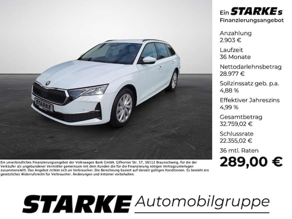 Skoda Octavia 2025 Benzine