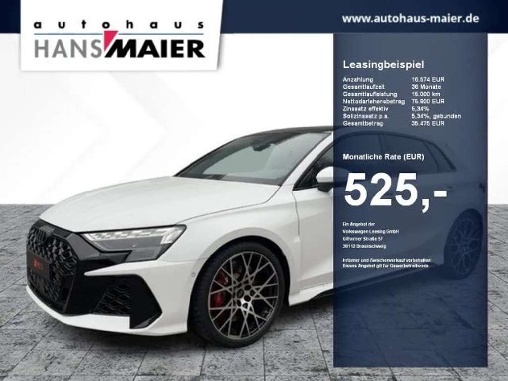 Audi RS3 2025 Benzine