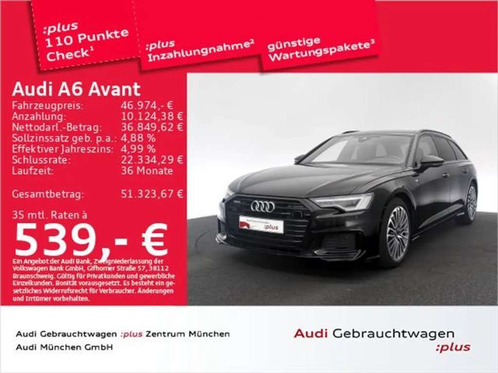 Audi A6 2022 Hybride Benzine