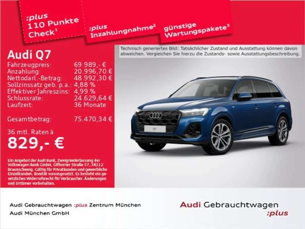 Audi Q7 2025 Benzine