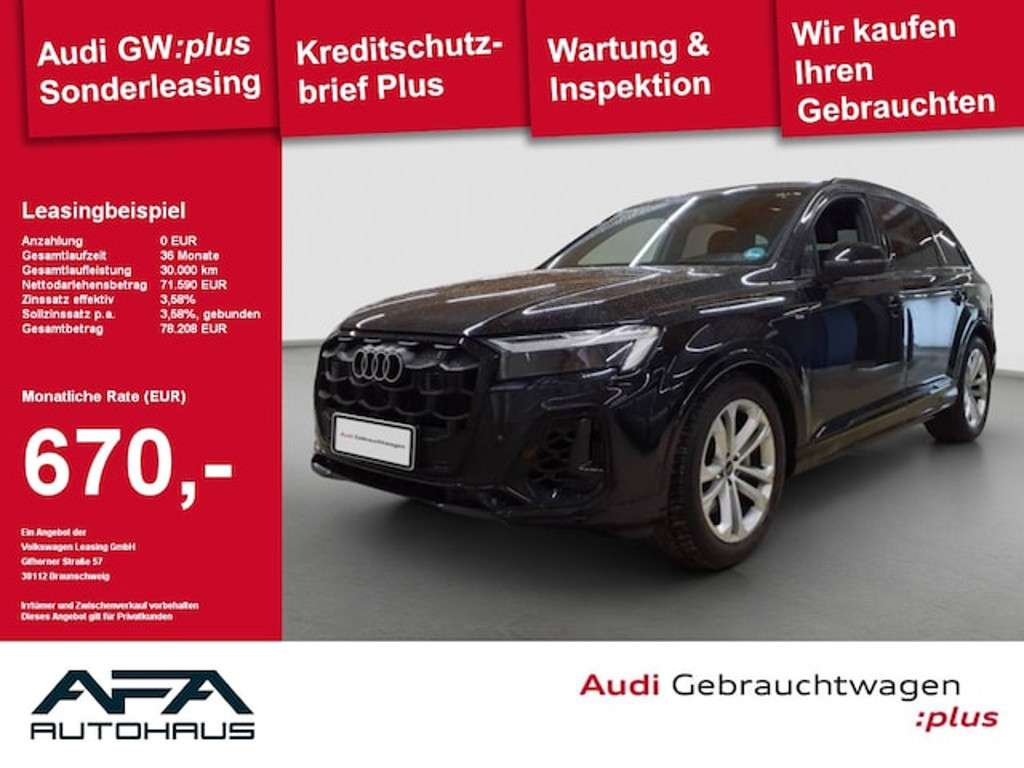 Audi Q7 2025 Benzine