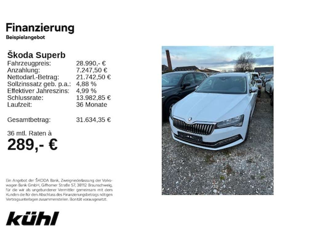 Skoda Superb 2022 Benzine
