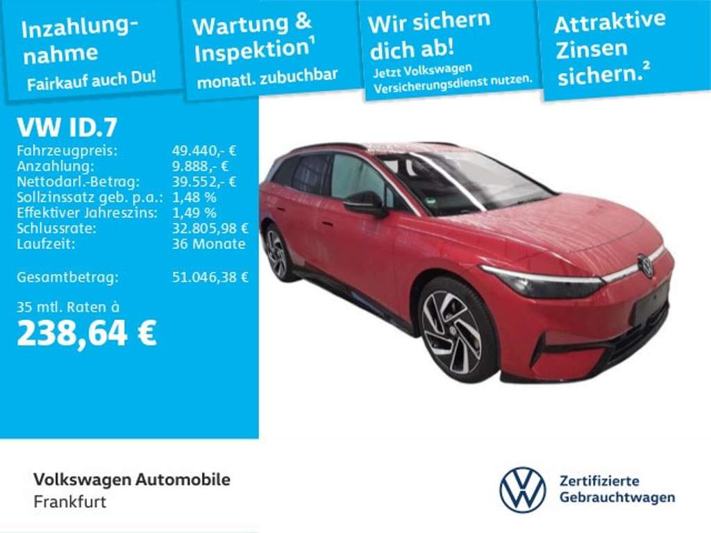 Volkswagen ID.7 2025 Elektrisch