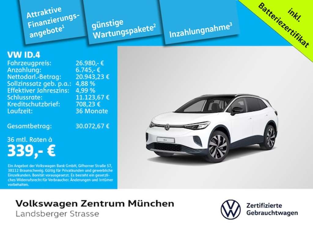 Volkswagen ID.4 2021 Elektrisch