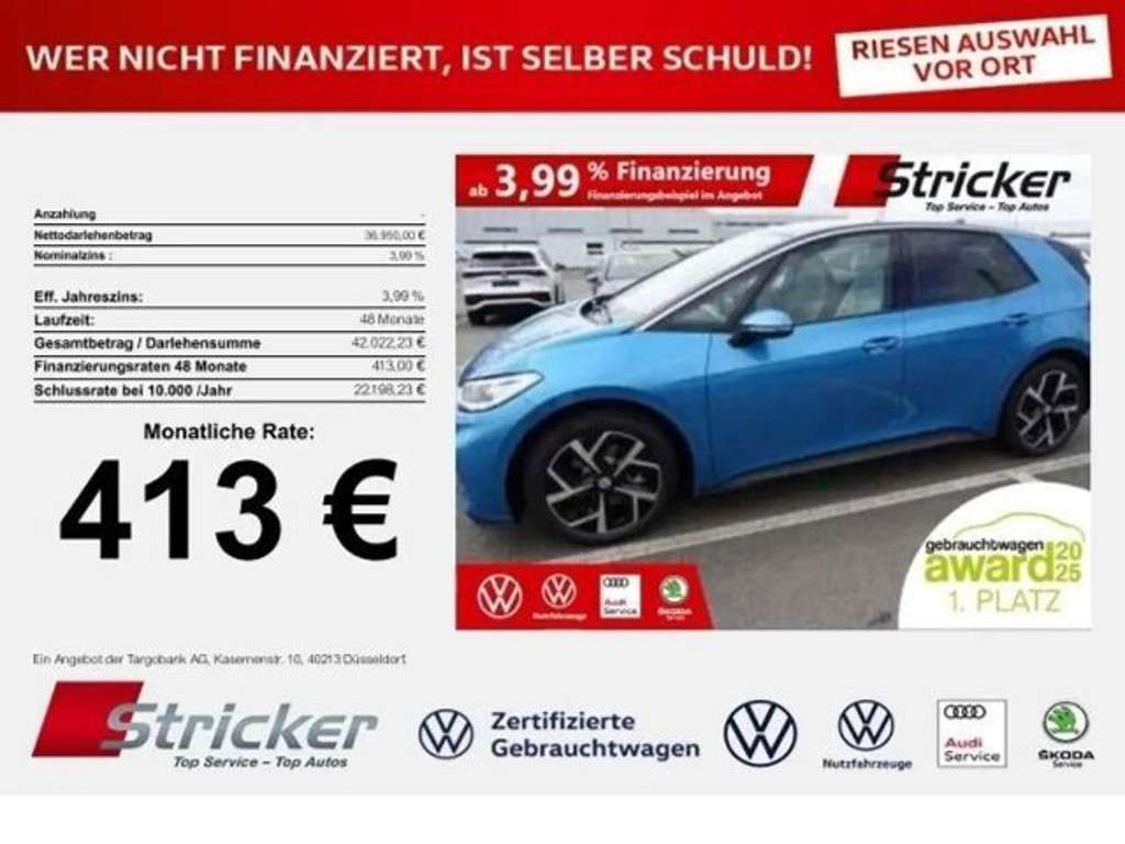 Volkswagen ID.3 2025 Elektrisch