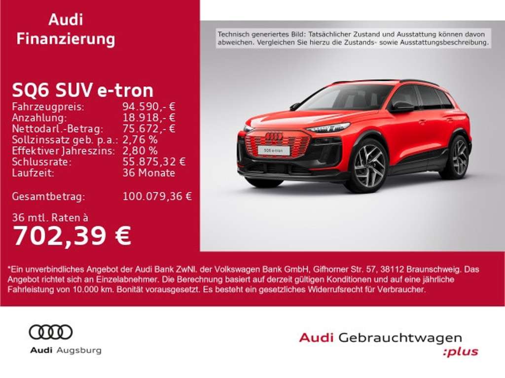Audi Q6 e-tron 2025 Elektrisch
