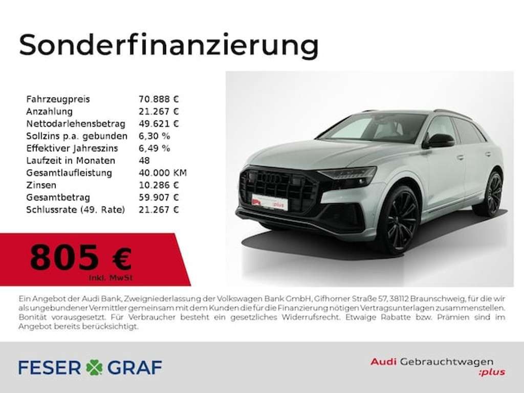 Audi SQ8 2022 Benzine