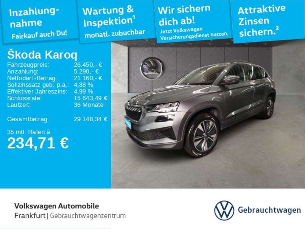 Skoda Karoq 2022 Benzine