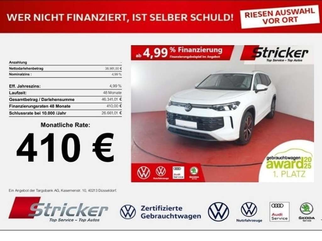 Volkswagen Tayron 2025 Benzine