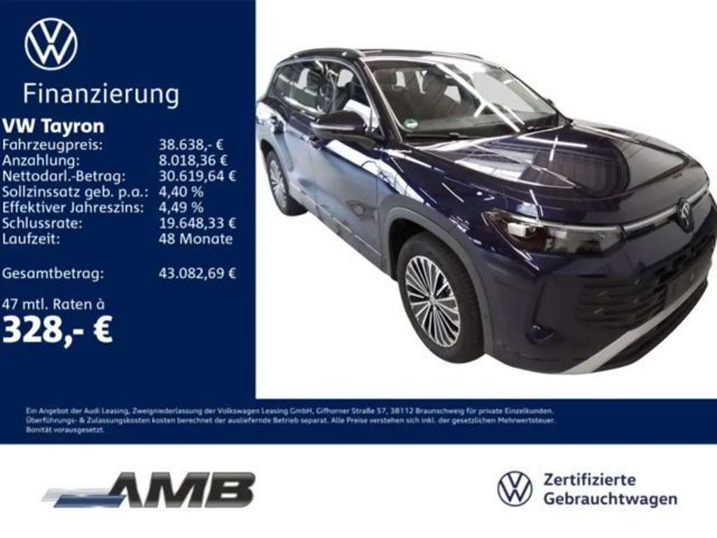 Volkswagen Tayron 2025 Benzine