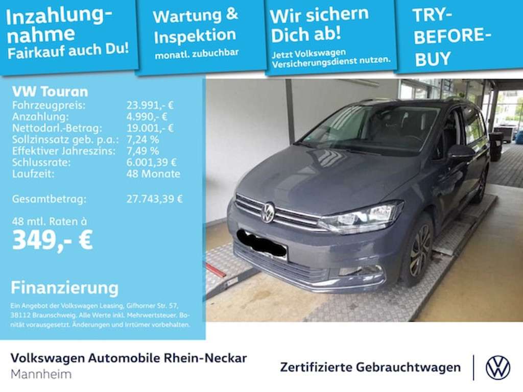 Volkswagen Touran 2021 Benzine