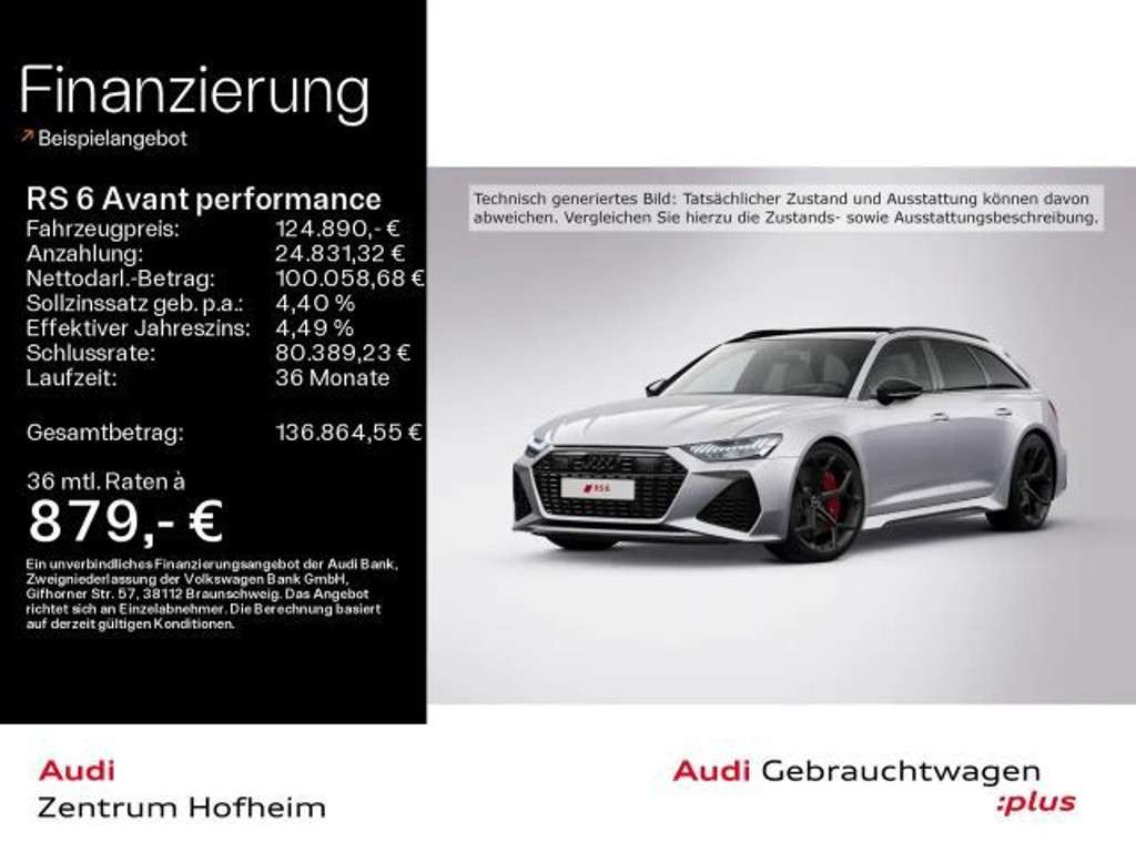 Audi RS6 2025 Benzine
