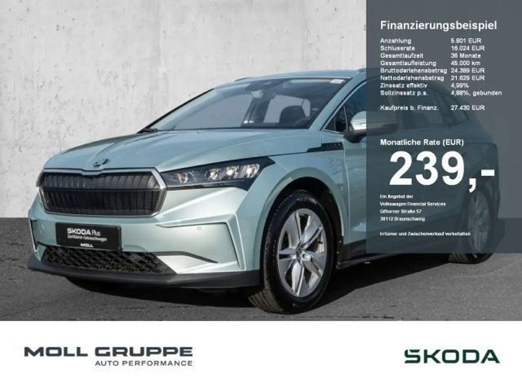 Skoda Enyaq 2021 Elektrisch