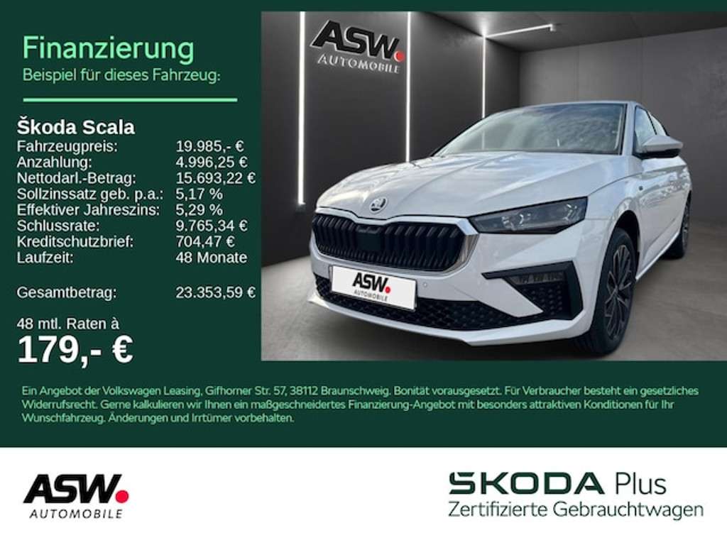 Skoda Scala 2024 Benzine