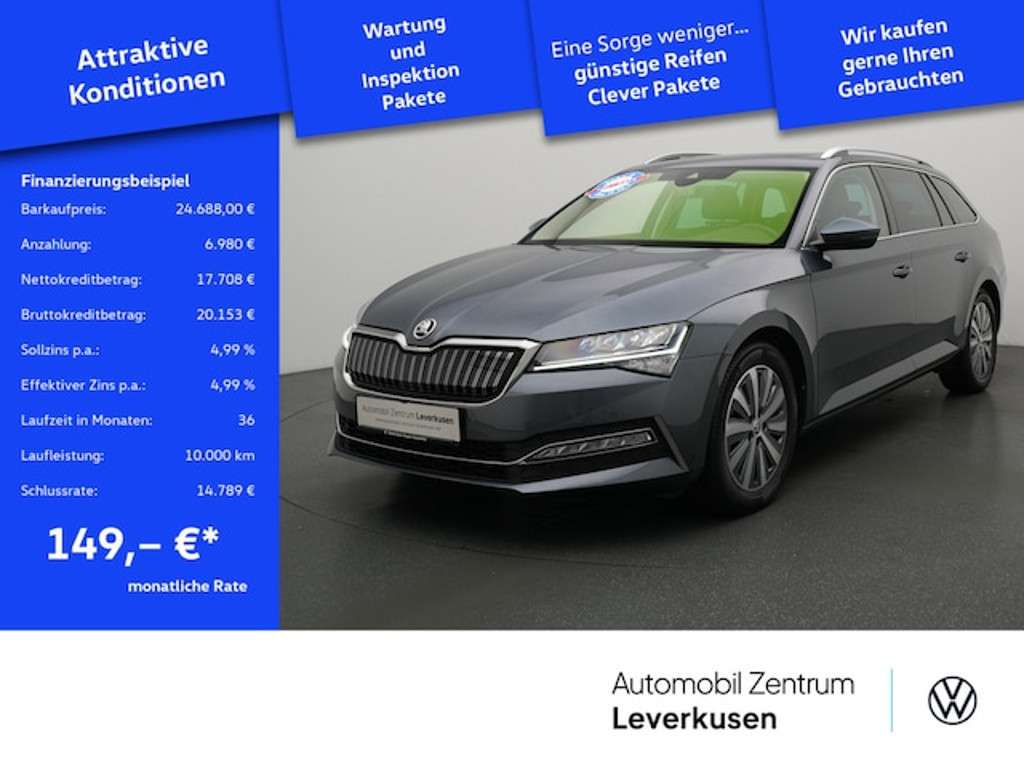 Skoda Superb 2021 Hybride Benzine