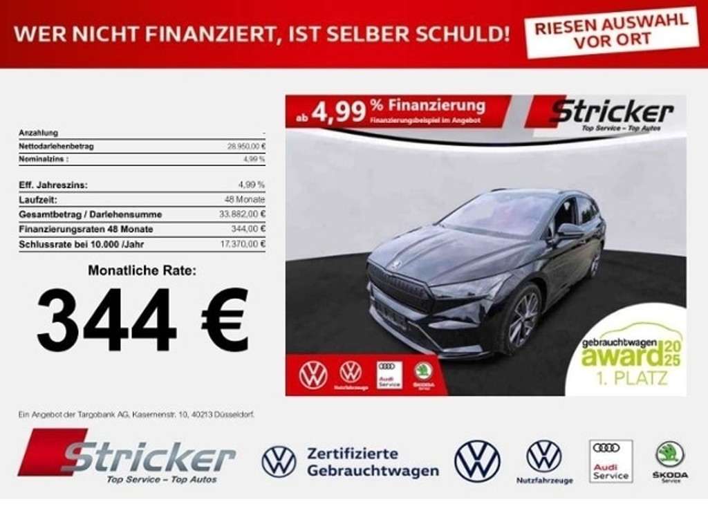 Skoda Enyaq 2021 Elektrisch