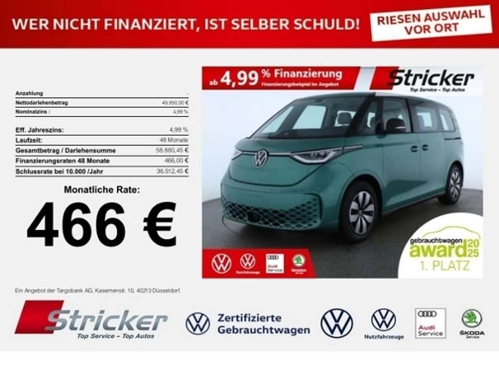 Volkswagen ID. Buzz 2025 Elektrisch