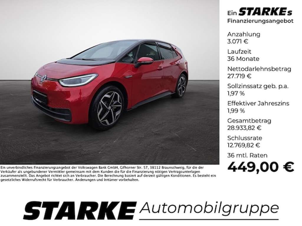 Volkswagen ID.3 2022 Elektrisch
