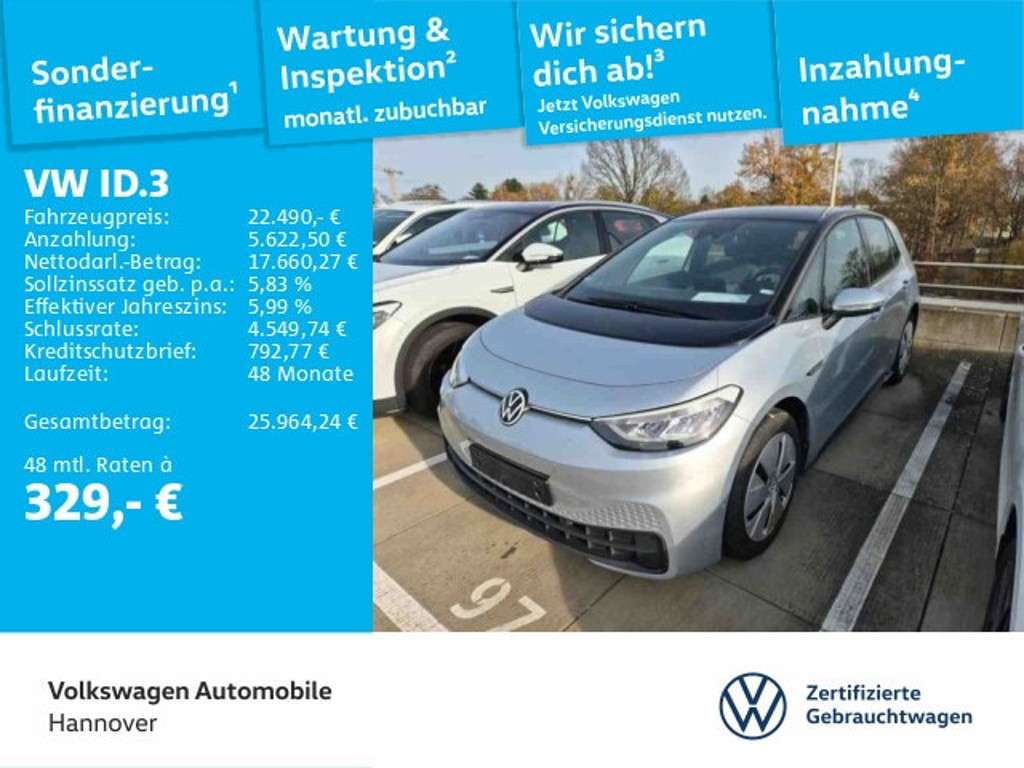 Volkswagen ID.3 2022 Elektrisch