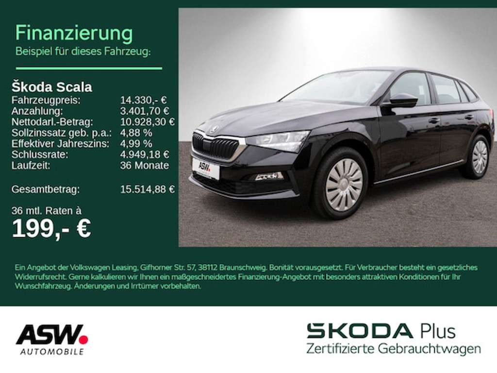 Skoda Scala 2021 Benzine