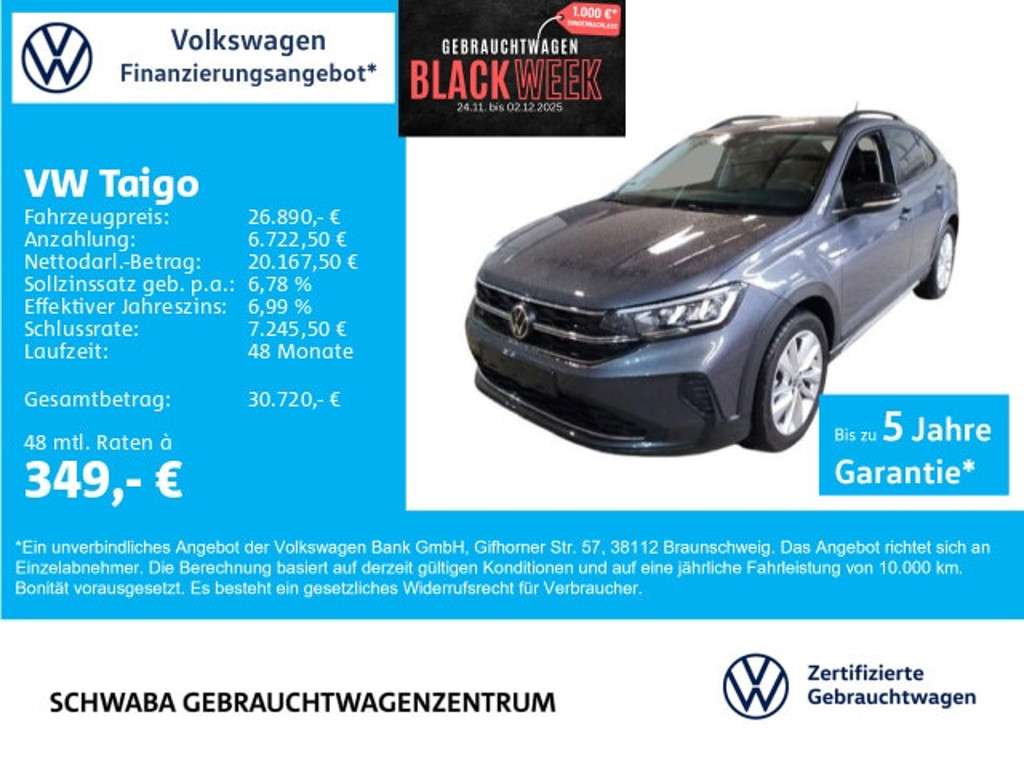 Volkswagen Taigo 2025 Benzine