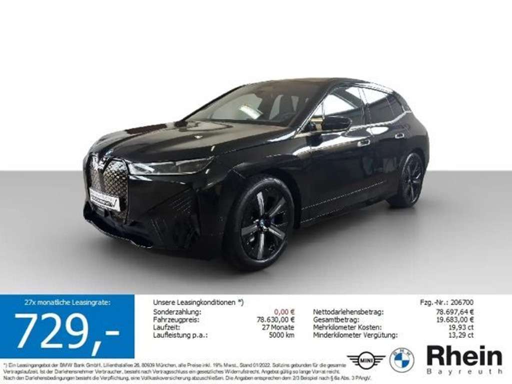 BMW iX 2024 Elektrisch