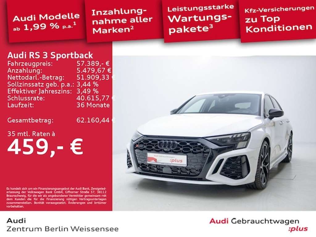 Audi RS3 2024 Benzine