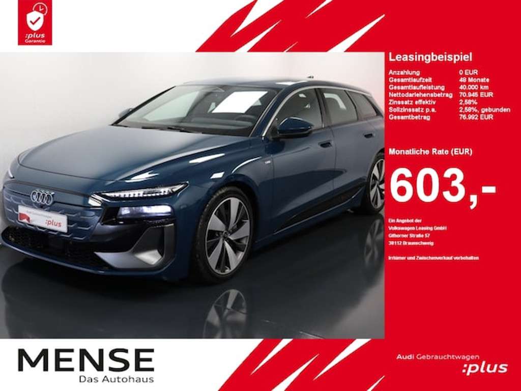 Audi A6 e-tron 2025 Elektrisch