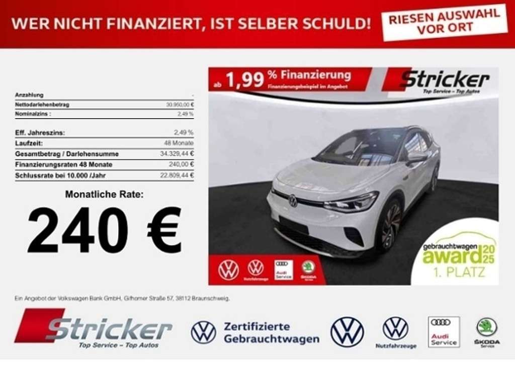 Volkswagen ID.4 2023 Elektrisch