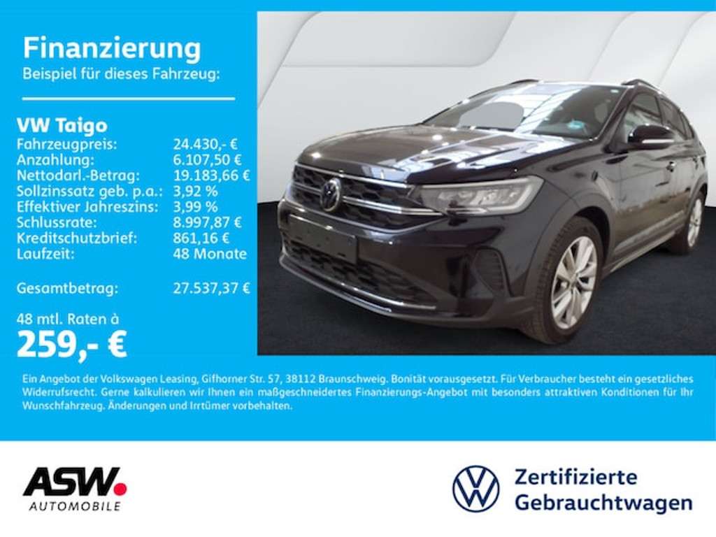 Volkswagen Taigo 2025 Benzine