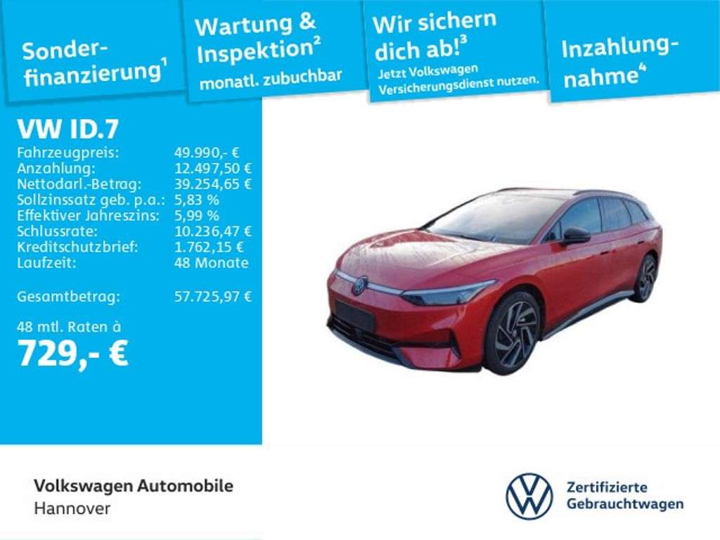 Volkswagen ID.7 2025 Elektrisch