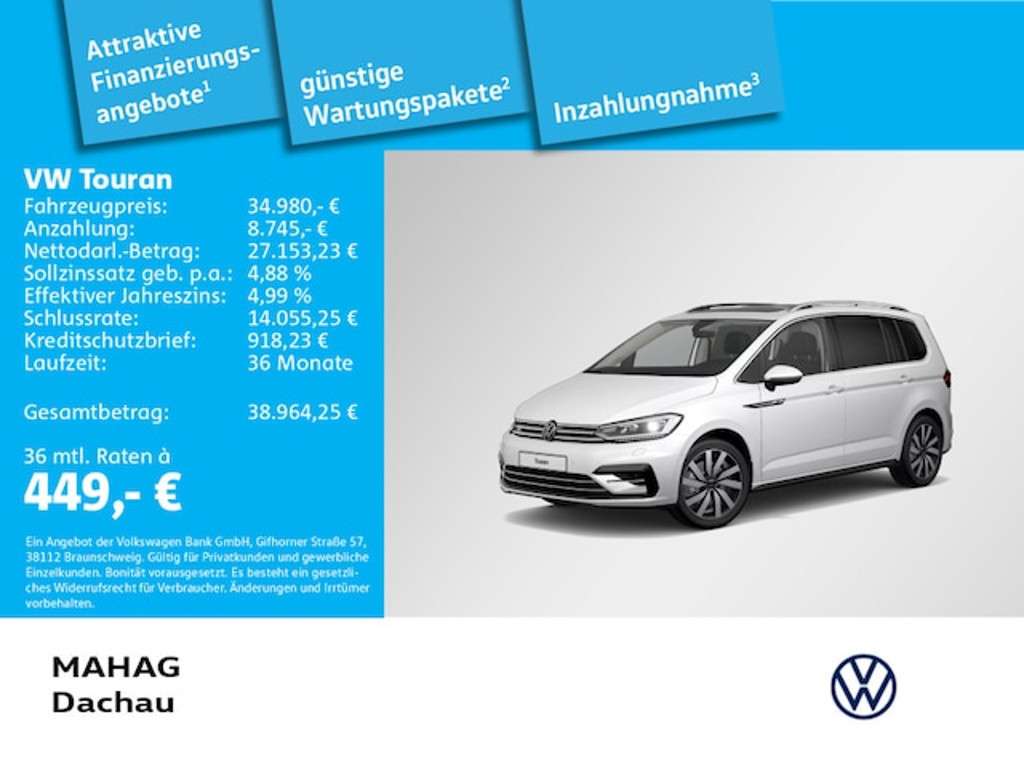 Volkswagen Touran 2023 Benzine