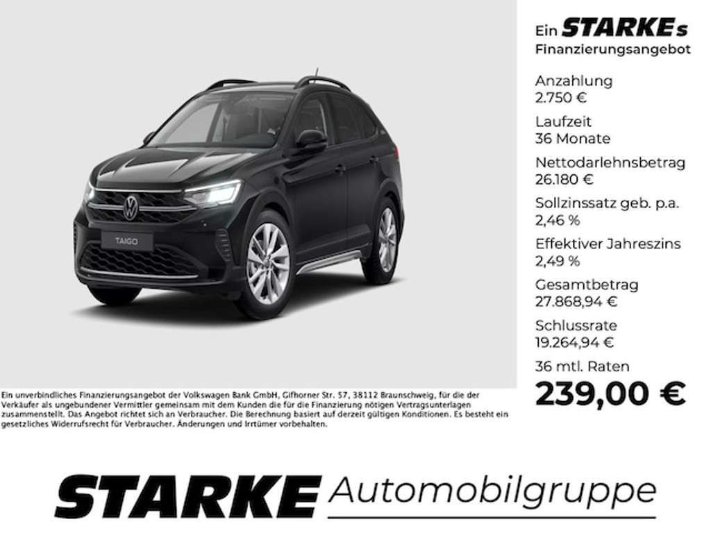 Volkswagen Taigo 2025 Benzine