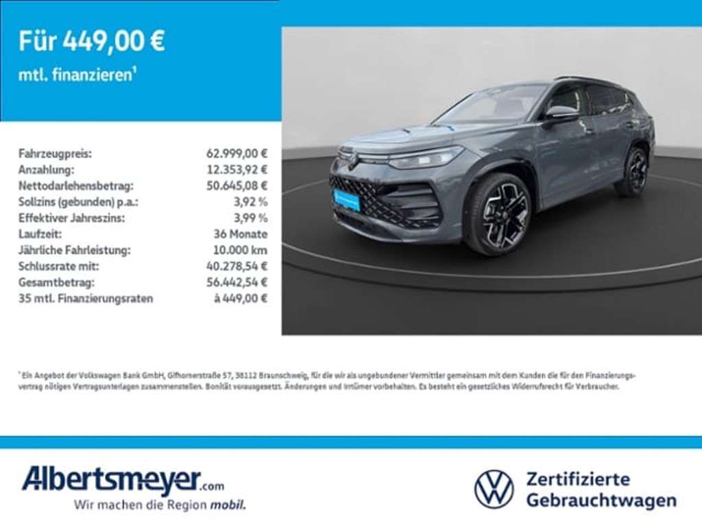 Volkswagen Tayron 2025 Hybride Benzine
