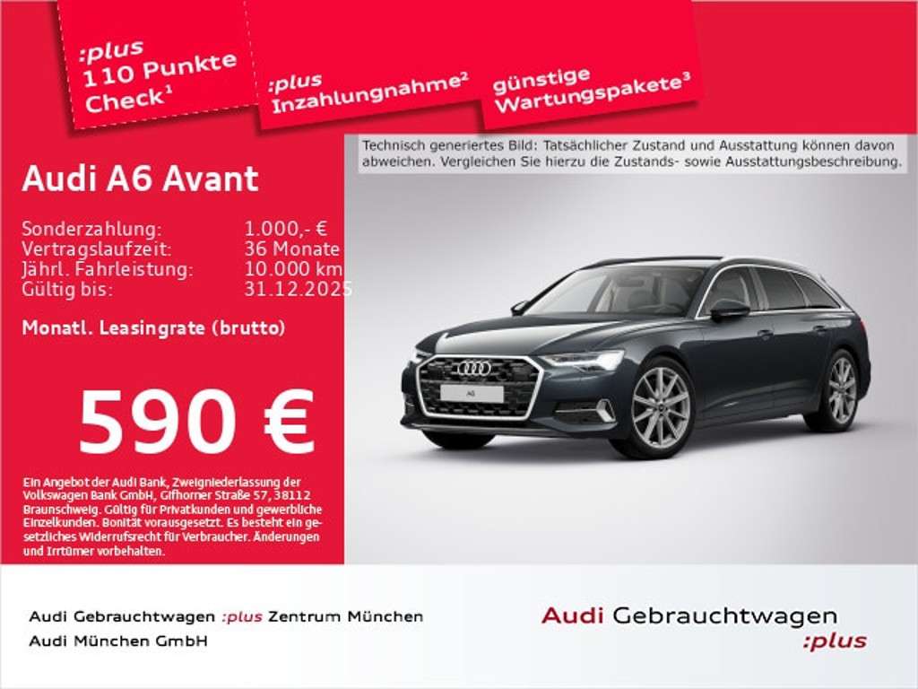 Audi A6 2025 Hybride Benzine