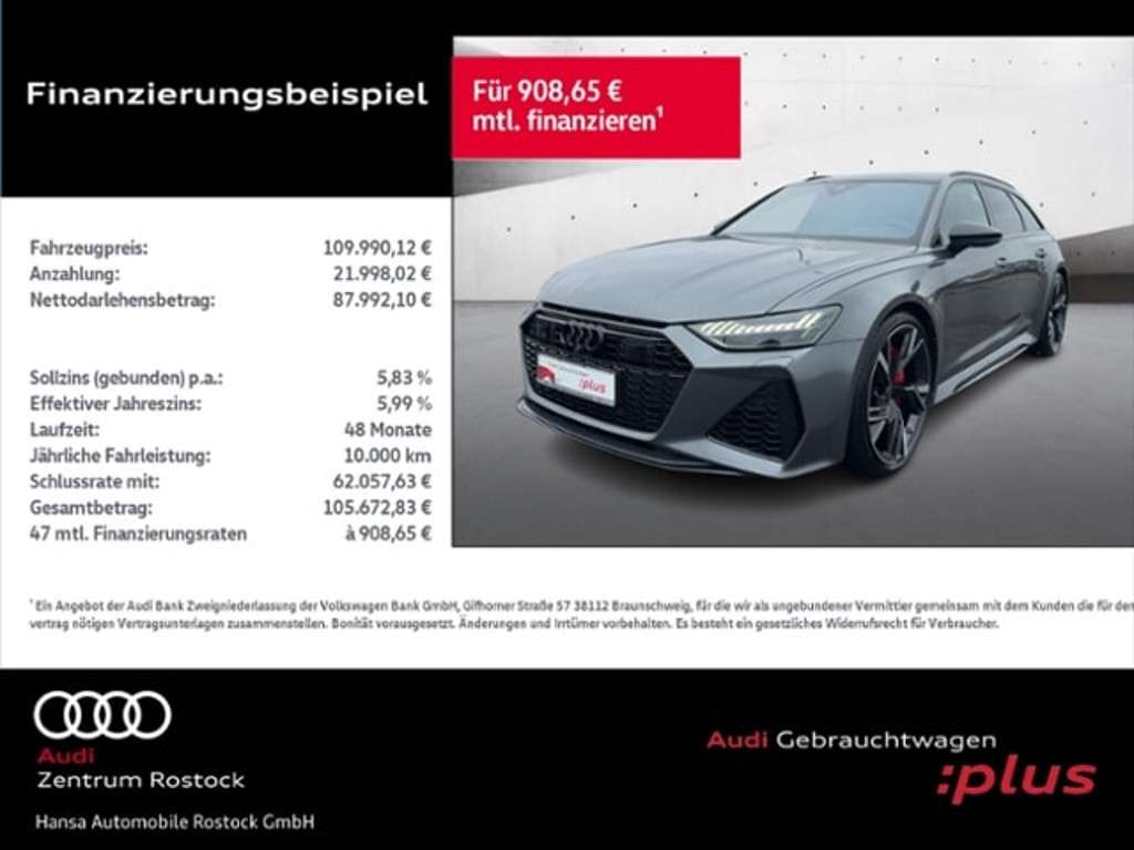 Audi RS6 2023 Benzine