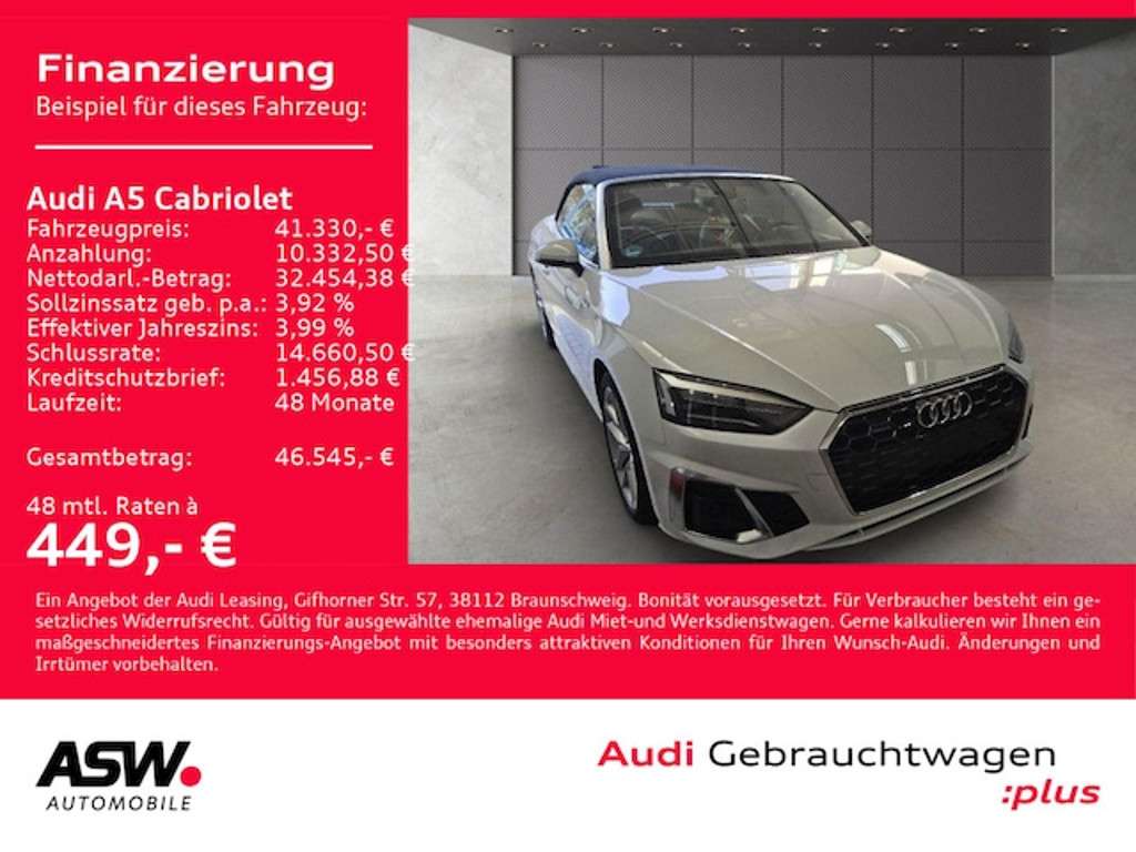 Audi A5 2022 Benzine
