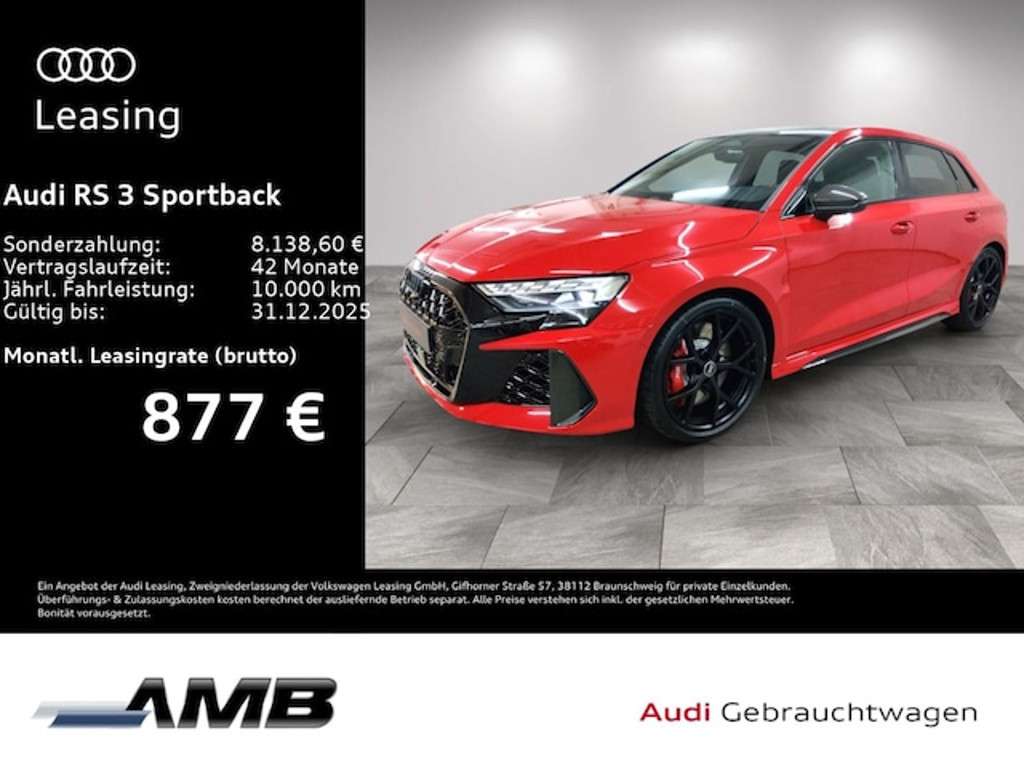 Audi RS3 2025 Benzine
