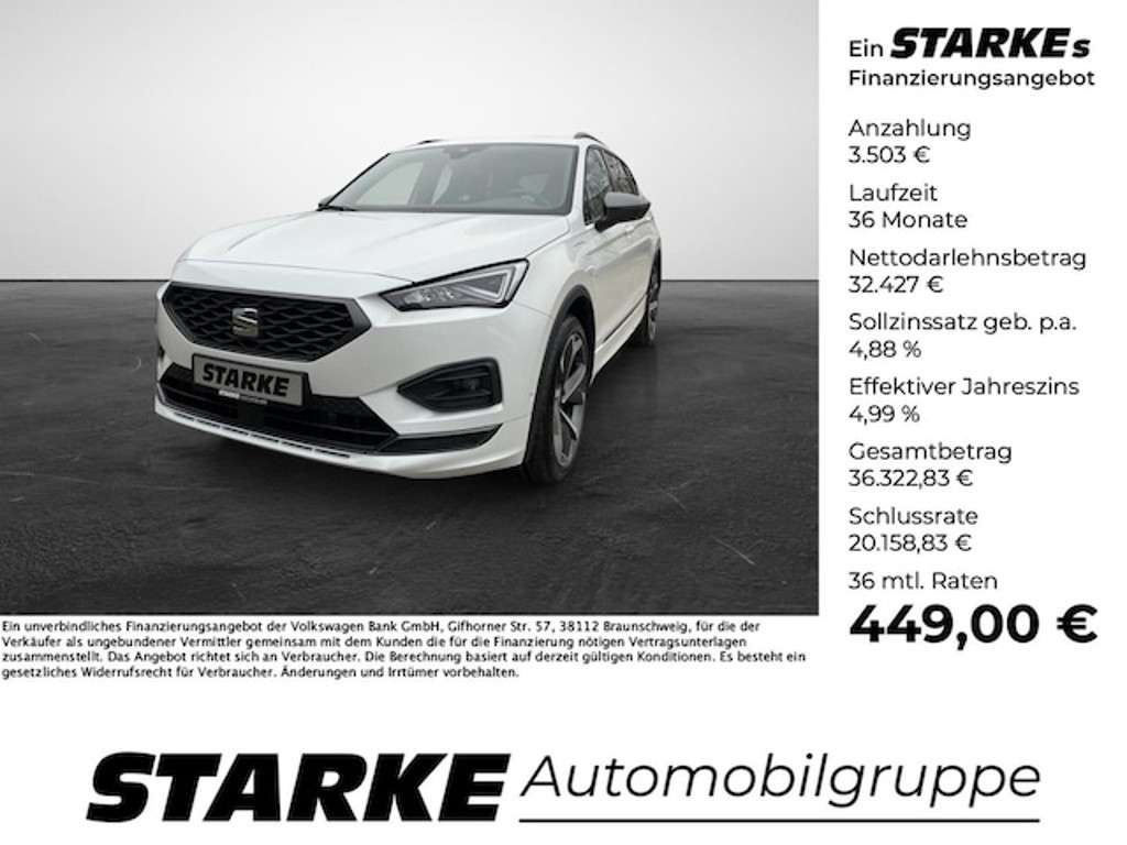 Seat Tarraco 2023 Hybride Benzine
