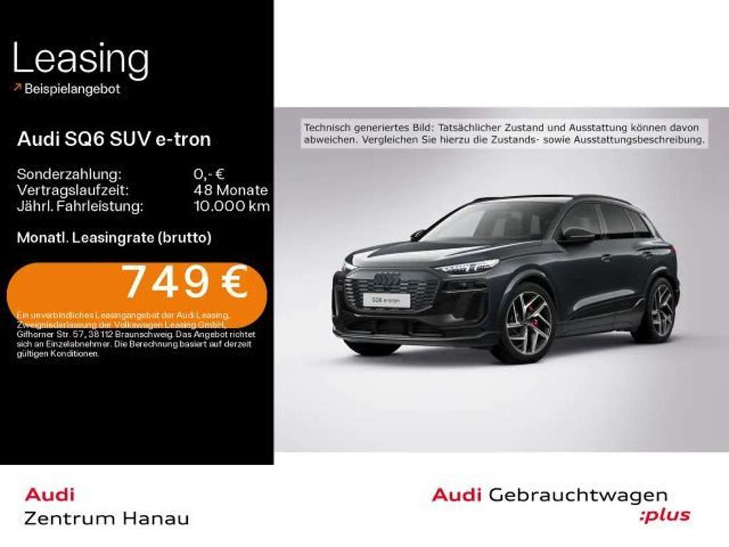 Audi SQ6 e-tron 2025 Elektrisch