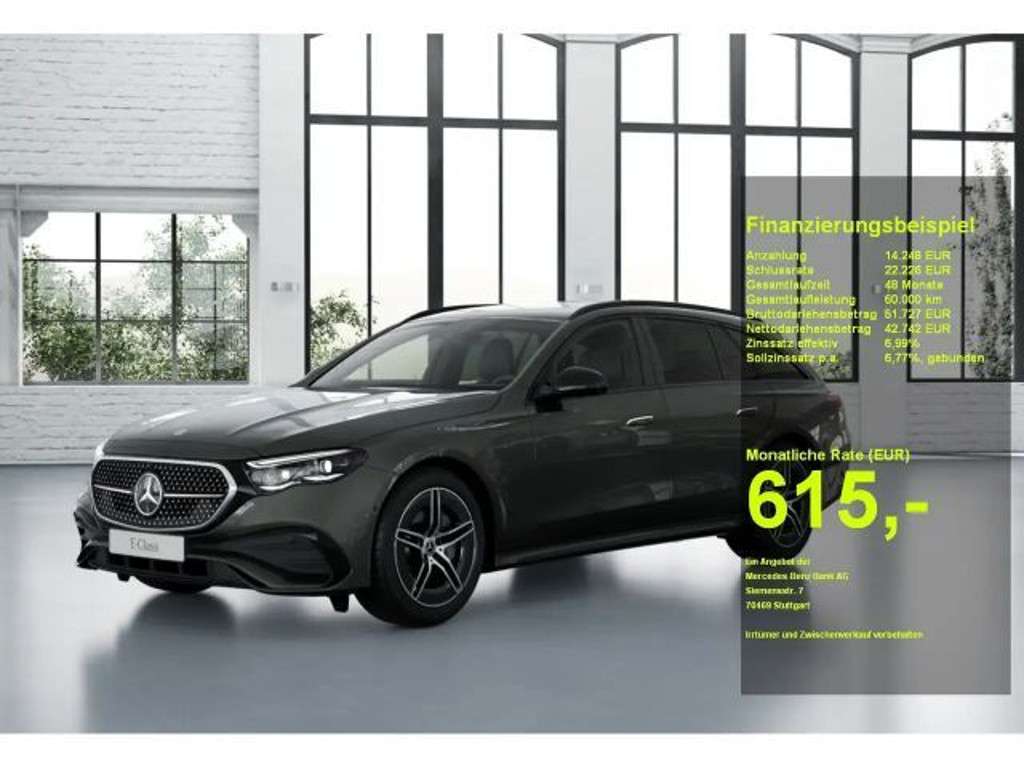 Mercedes-Benz E-Klasse 2024 Hybride Benzine