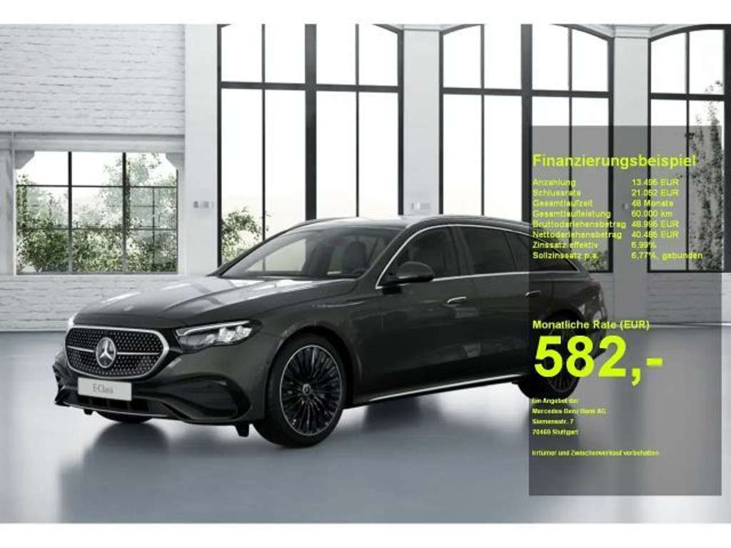 Mercedes-Benz E-Klasse 2024 Hybride Benzine